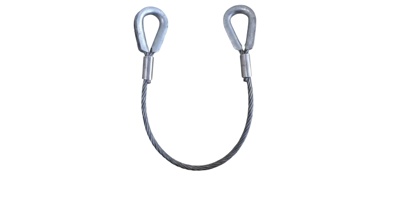 Single Leg Steel Wire Rope Sling